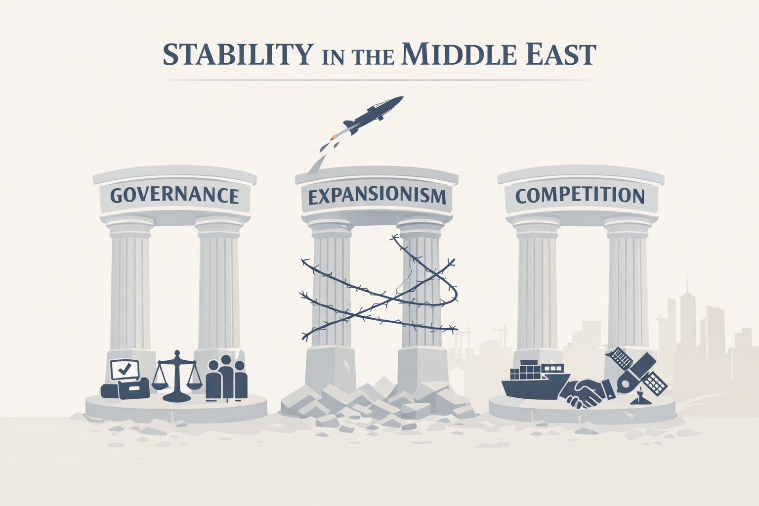 61. The Middle East Will Not Be Stabilised by War with Iran